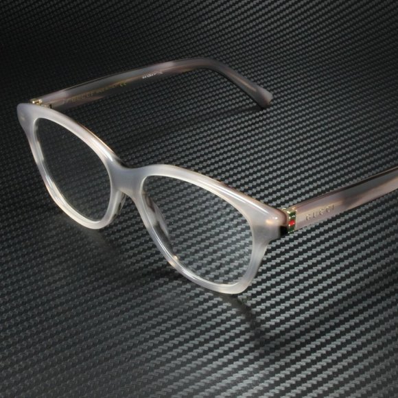 Gucci White Gold 53mm Eyeglasses - Picture 1 of 3